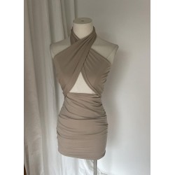 Beige Dress in One Size