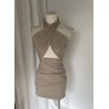 Beige Dress in One Size