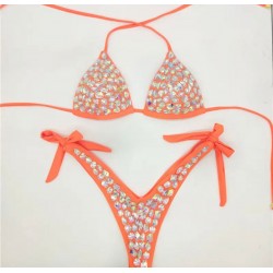 Luxury Orange Bikini with...
