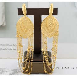 Gold Earrings Arabic Style 1