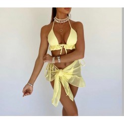 Beautiful Yellow Bikini Set