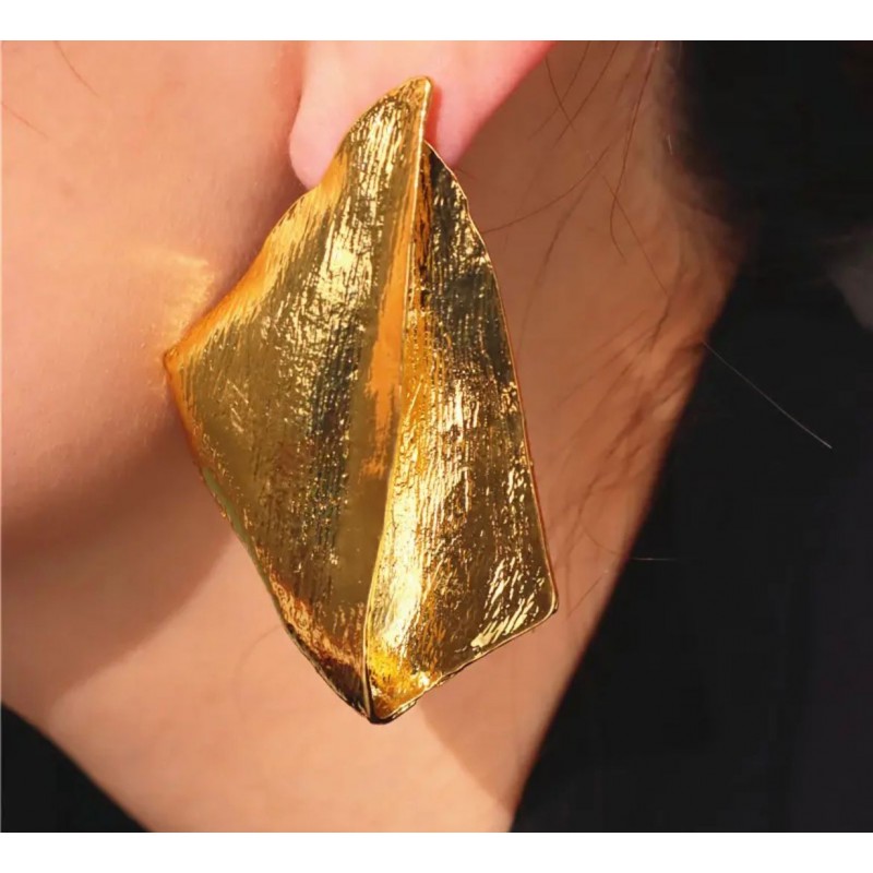 Big Gold Style Earrings