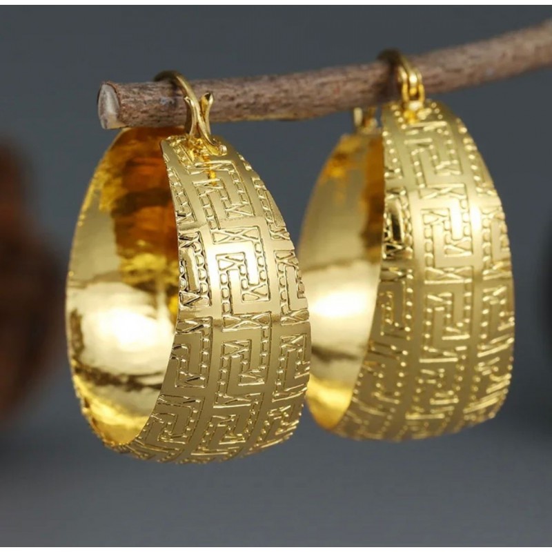 Big Gold Earrings 2