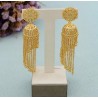 Gold Arabic Style Earrings 3