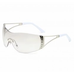 Sunglasses White and Silver