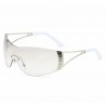 Sunglasses White and Silver