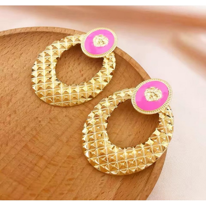 Gold Luxury Brand Earrings