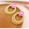 Gold Luxury Brand Earrings