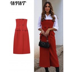 Red Classy Dress 🌹
