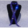 Blue Glitter Scarf