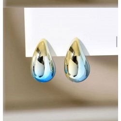 Blue Drop Earring