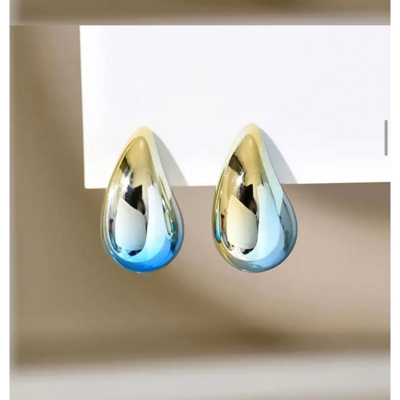 Blue Drop Earring